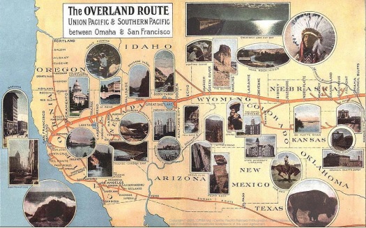 12 40 The_Overland_Route_1908_Map in the Public Domain